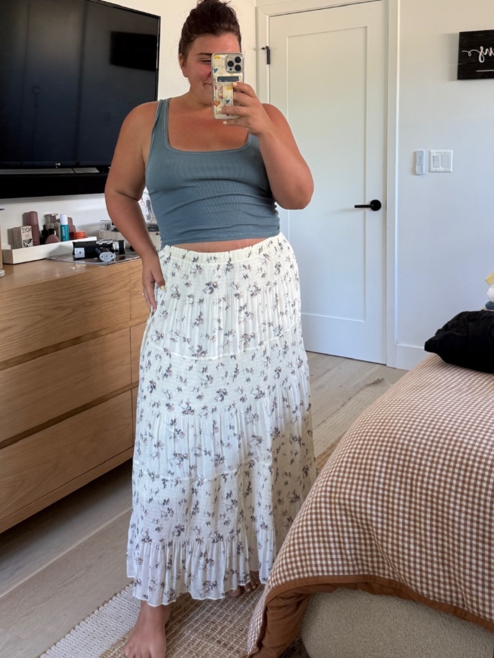 Nashalyly Floral Print 2 XL
